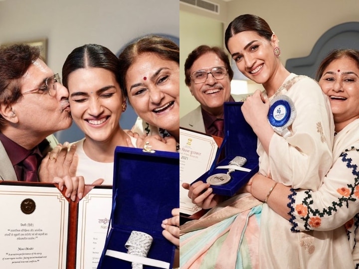 national-film-award-जीतने-के-बाद-kriti-sanon-ने-शेयर-की-खास-तस्वीरें,-दुलार-करते-दिखे-पिता,-लिखा-‘आज-का-दिन-यादगार-रहेगा’