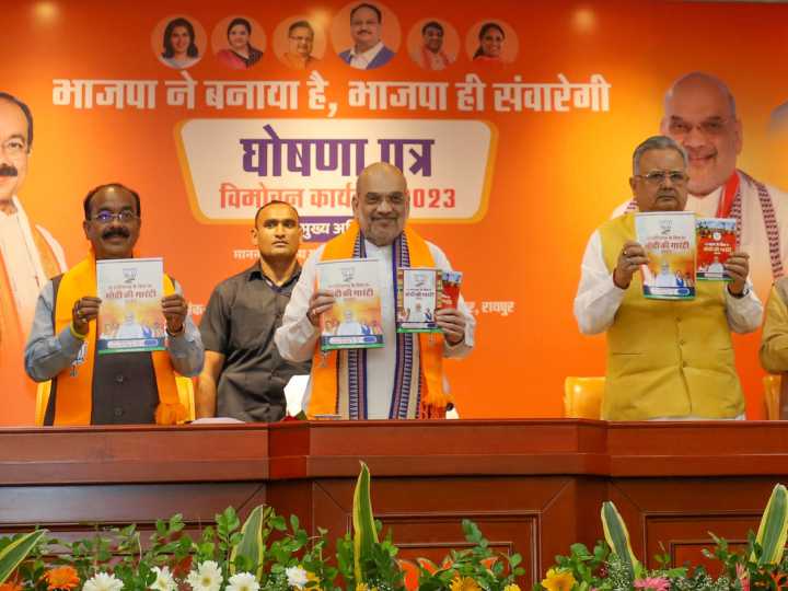 bjp-manifesto:-‘गरीब-महिलाओं-को-500-रुपये-में-गैस-सिलेंडर,-एक-लाख-सरकारी-नौकरी…’,-छत्तीसगढ़-में-बीजेपी-ने-किए-ये-20-वादे