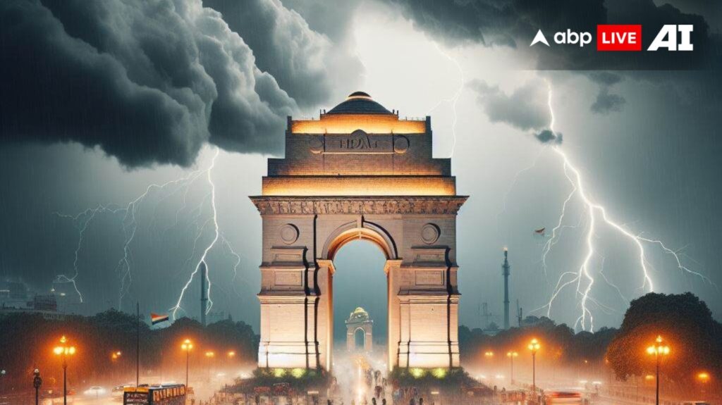 delhi-weather:-दिल्ली-में-बारिश-की-संभावना,-imd-का-येलो-अलर्ट,-जानें-अगले-पांच-दिनों-तक-कैसा-रहेगा-मौसम