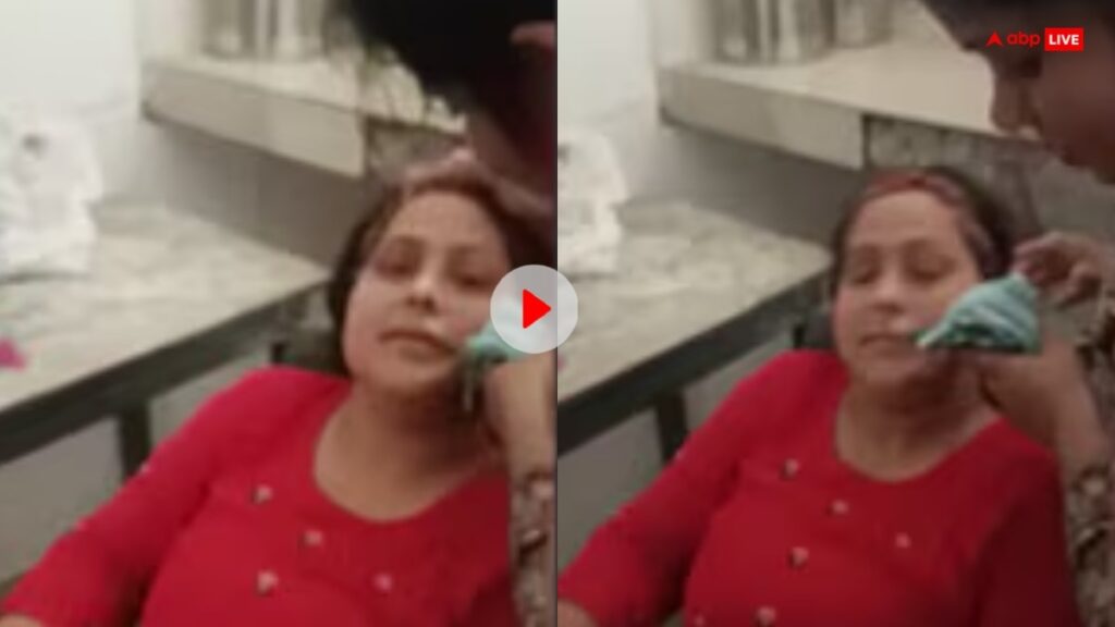 viral-video:-स्कूल-में-फेशियल-करवा-रही-थी-प्रिंसिपल,-वीडियो-बनाने-वाली-टीचर-को-दांतों-से-काटा