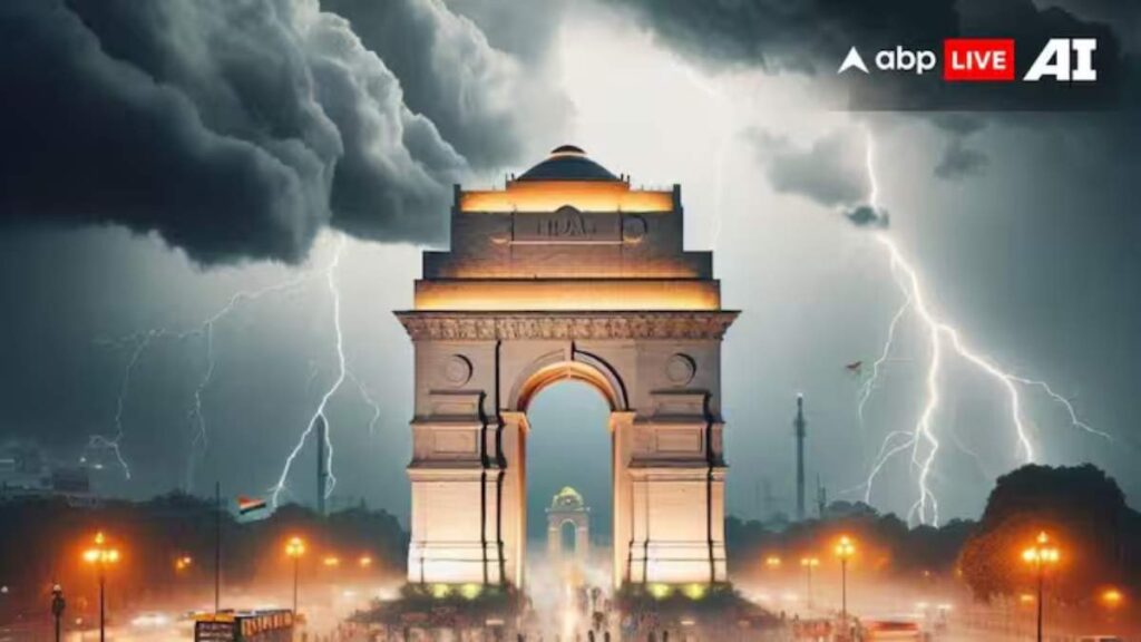 delhi-rain:-धूल-भरी-आंधी-और-बूंदाबादी-के-बाद-imd-का-येलो-अलर्ट,-जानें-आज-कैसा-रहेगा-मौसम?