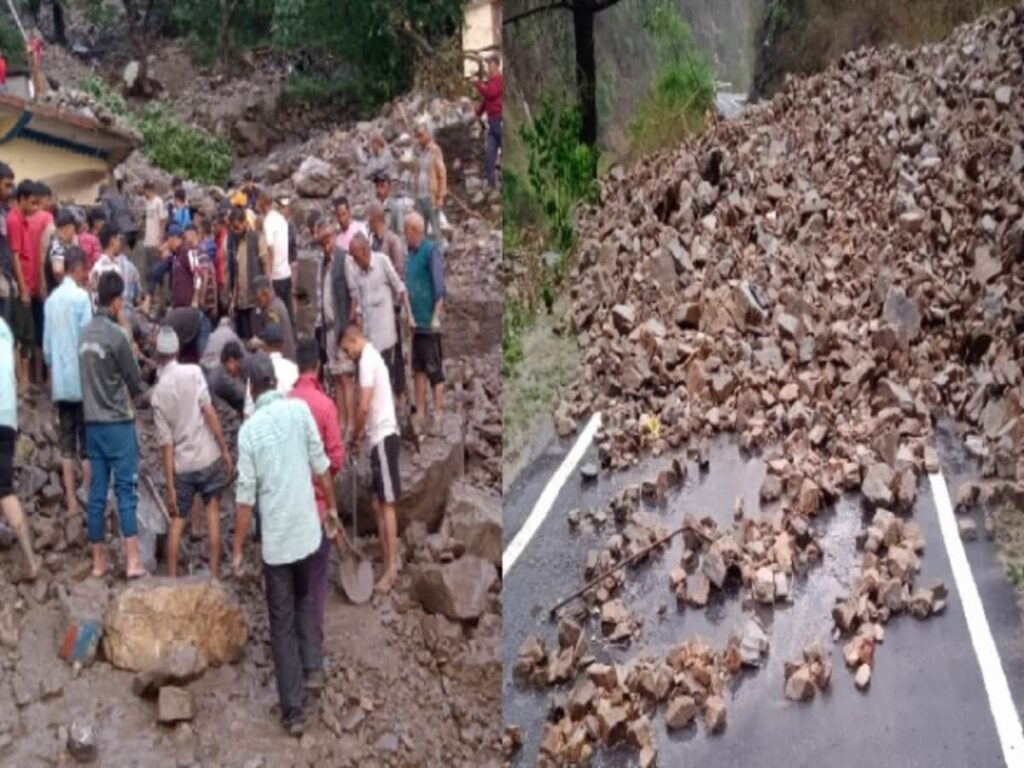 केदारनाथ-यमुनोत्री-चारधाम-पर-अगले-दो-दिन-मौसम-पर-अलर्ट,-प्री-मानसून-बारिश-के-बाद-हाईवे-बंद-पुल-बहा